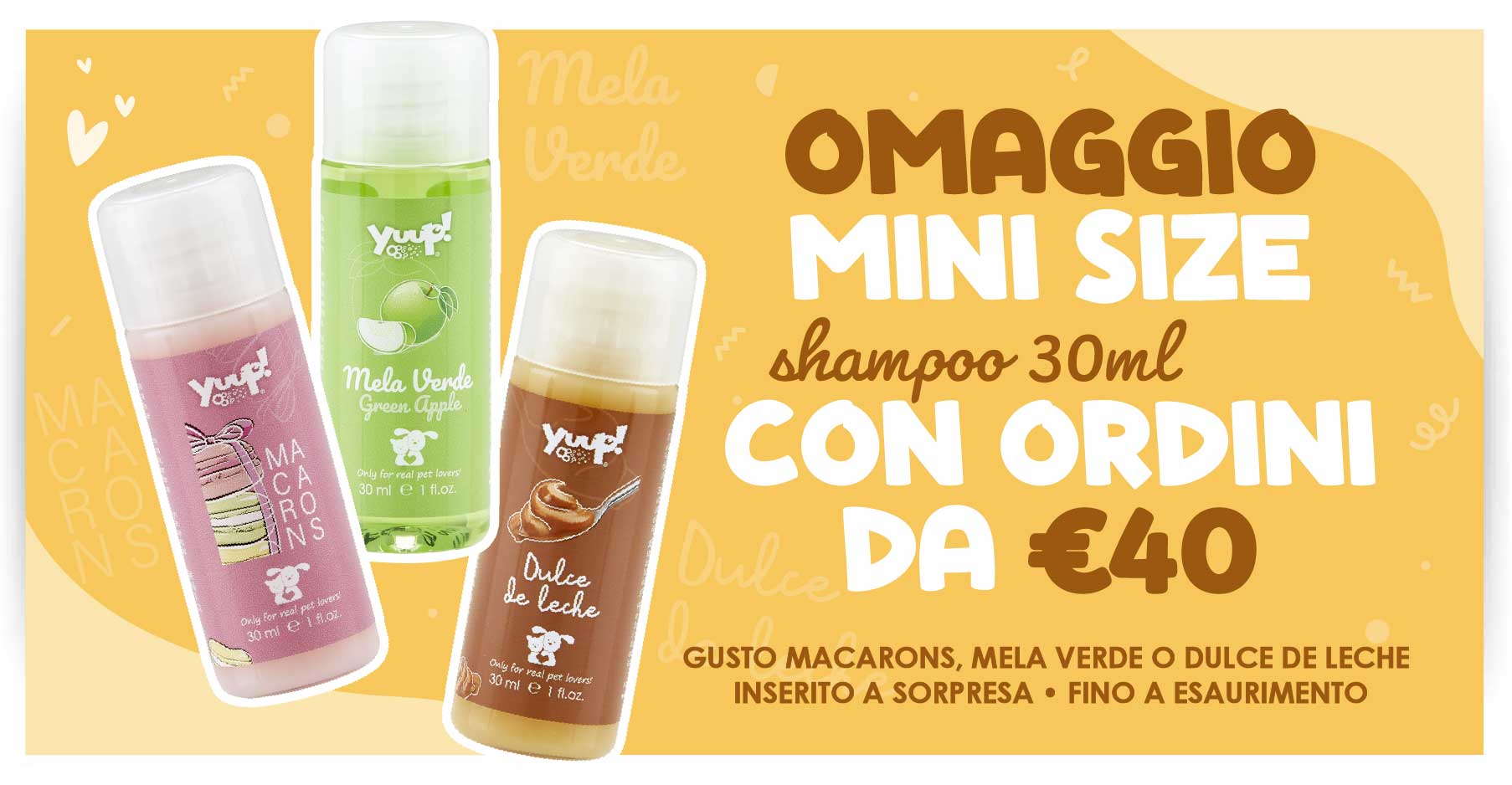 omaggio mini size sopra i 40€